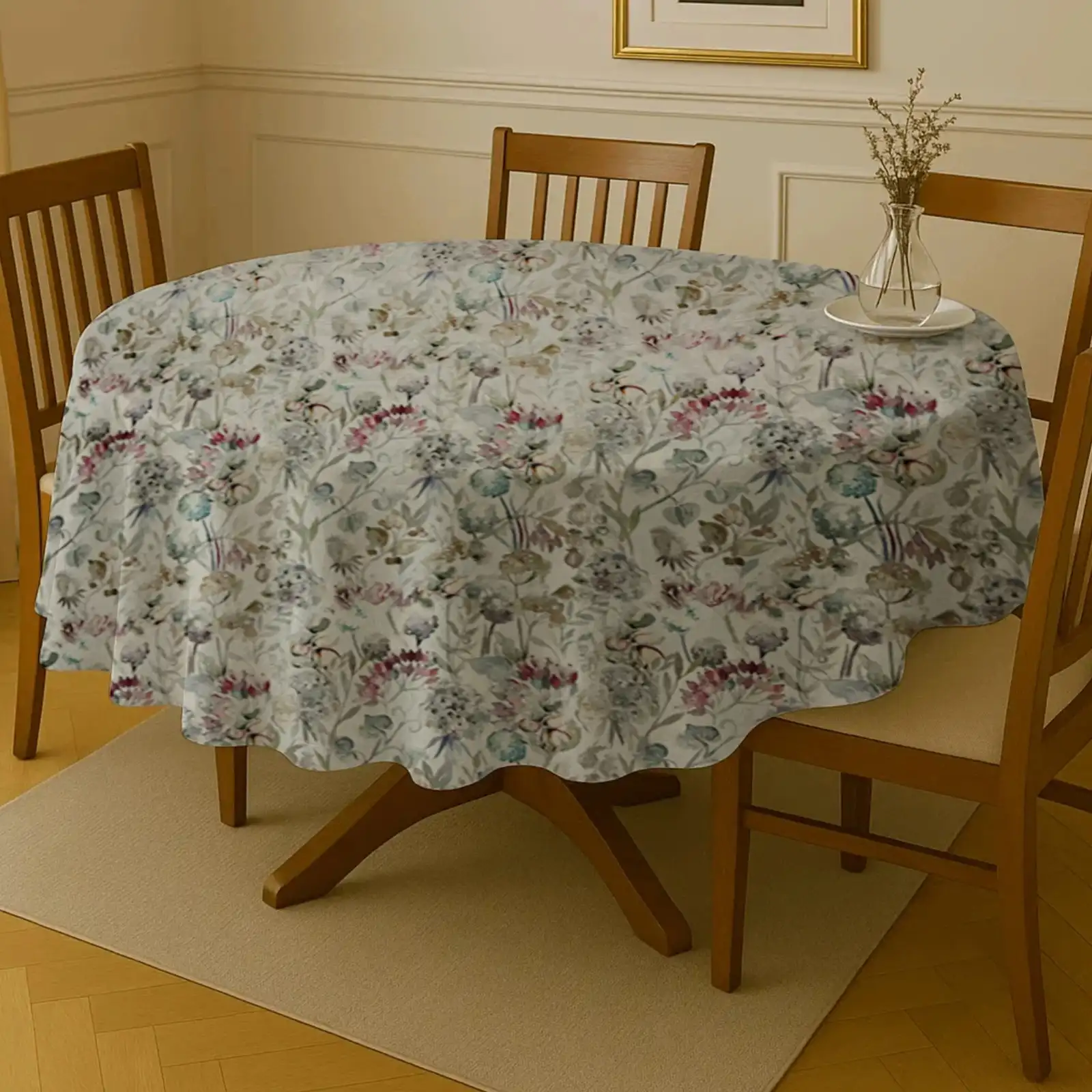 Round Cotton Table Cloth (145 cm)