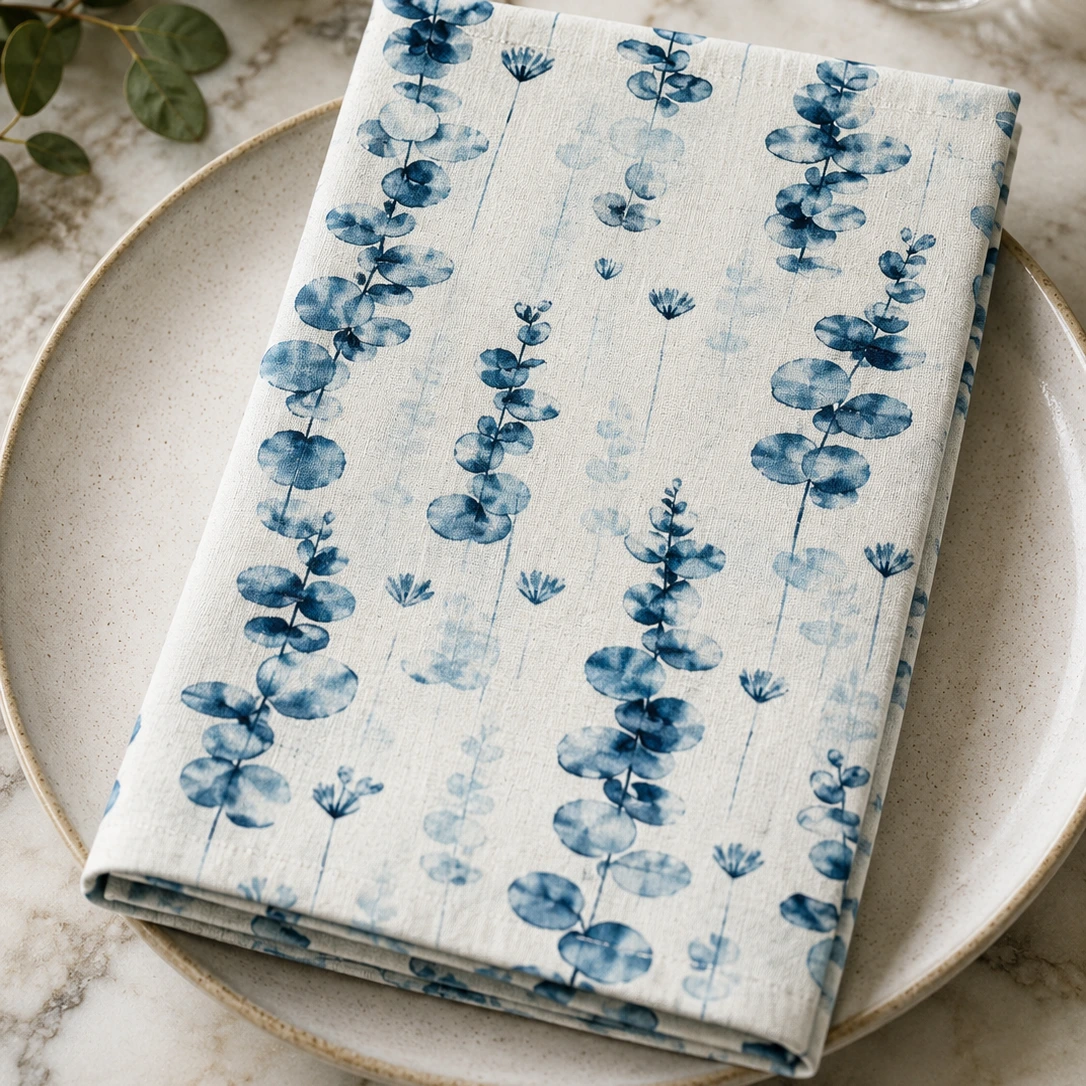 Soft & Absorbent Cotton Napkins Set of six pcs