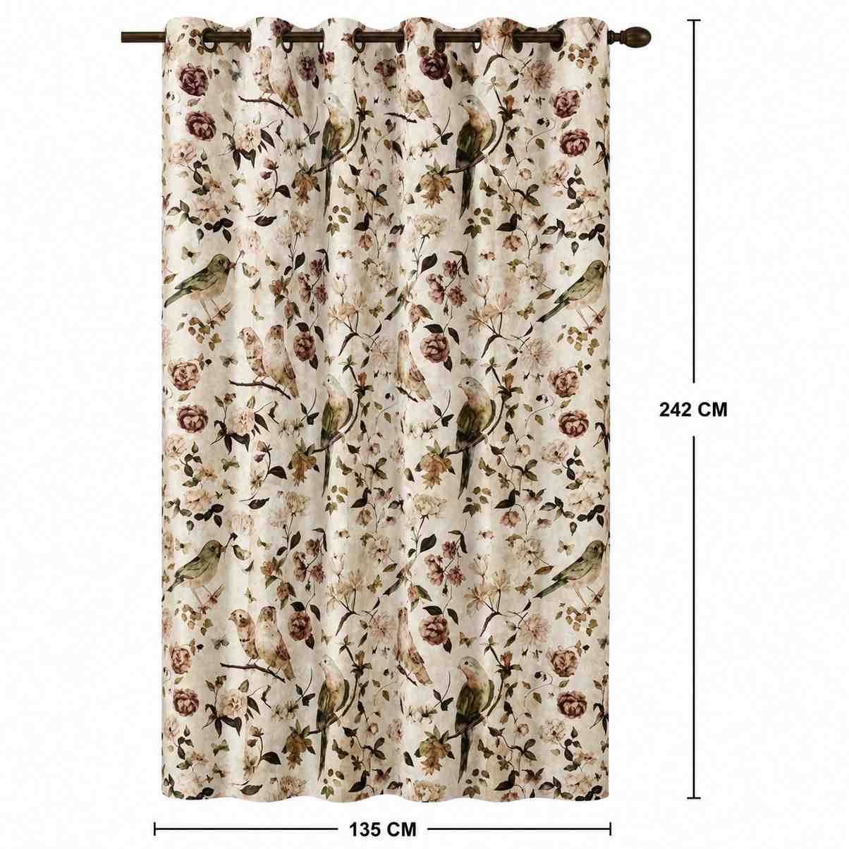Product-Title-Vintage-Bird-print-with-Floral-curtain-Home-Decor