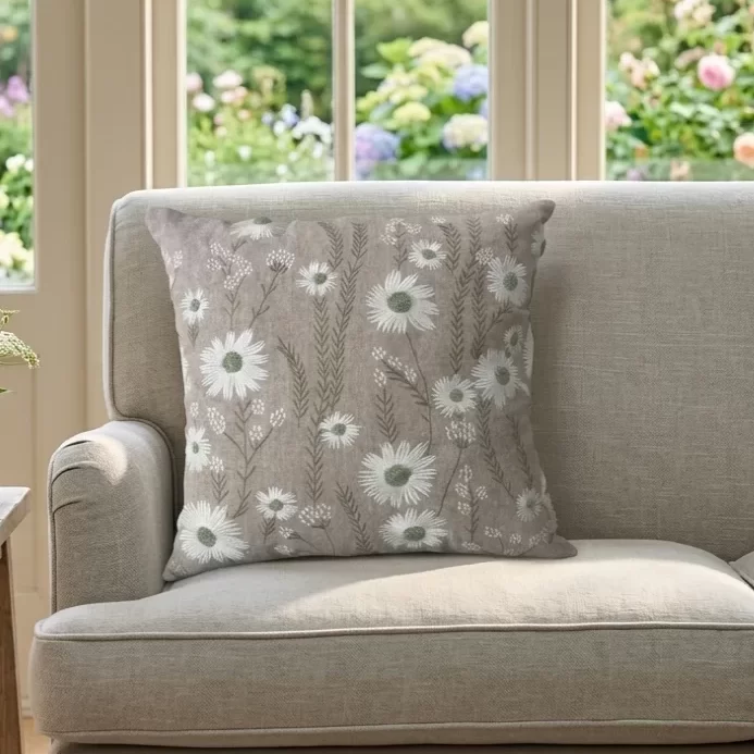 Summer Fields Botanical Pillow