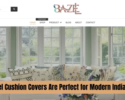 Why Bazel Cushion Covers Are Perfect for Modern Indian Homes